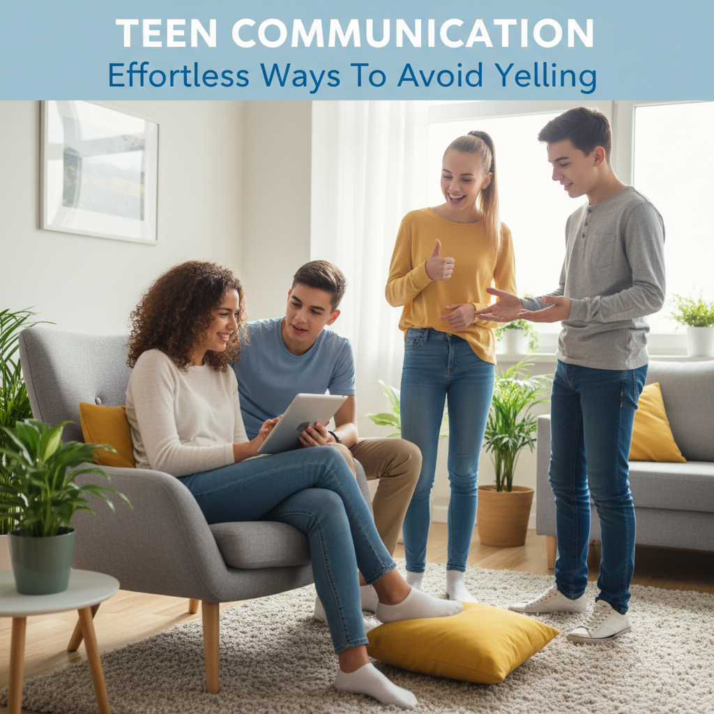 Teenager no yelling