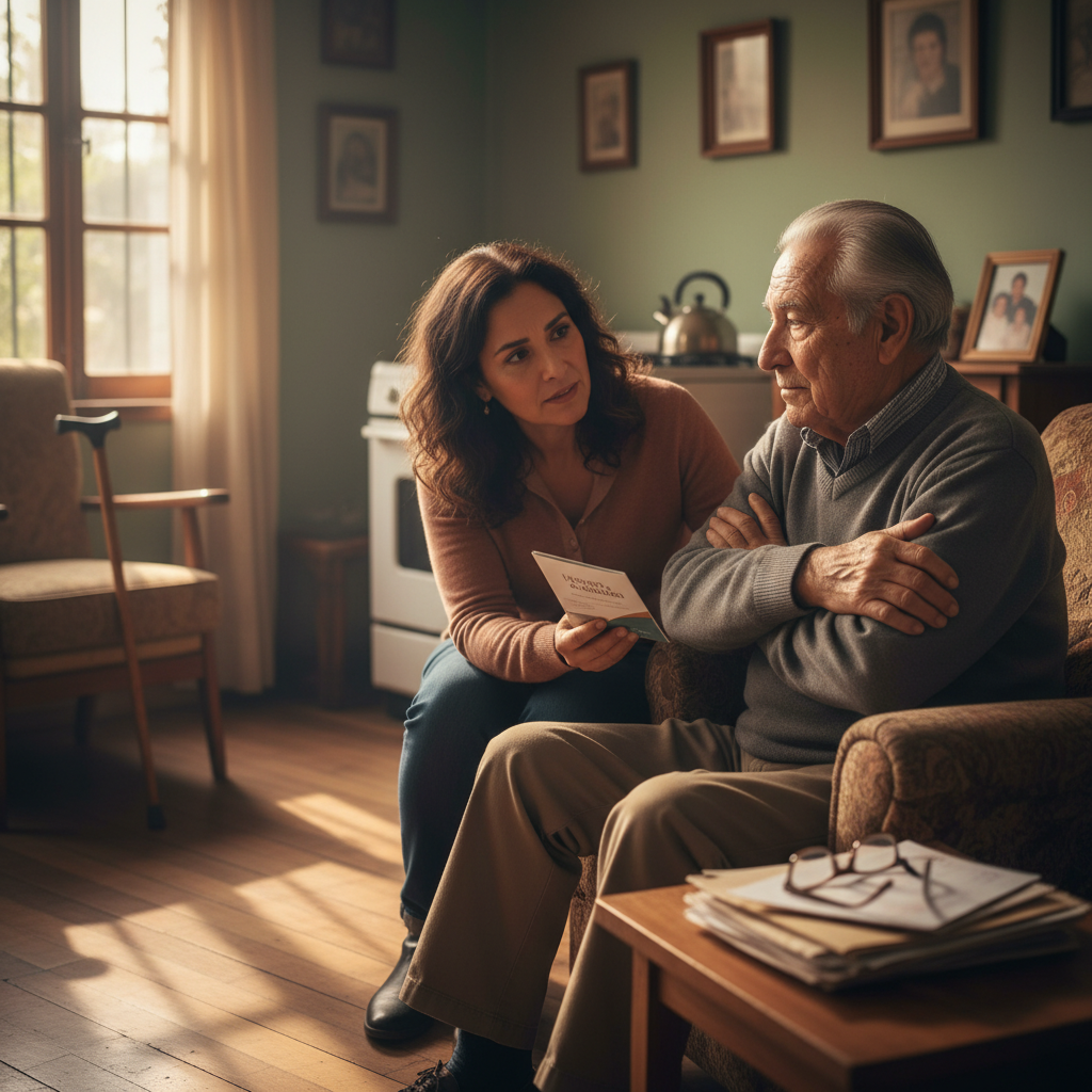 Dealing with difficult aging parent