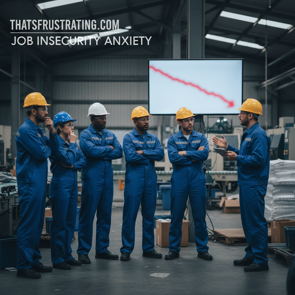Frustrated by Anxiety over Job Insecurity? LOWER Your Worry