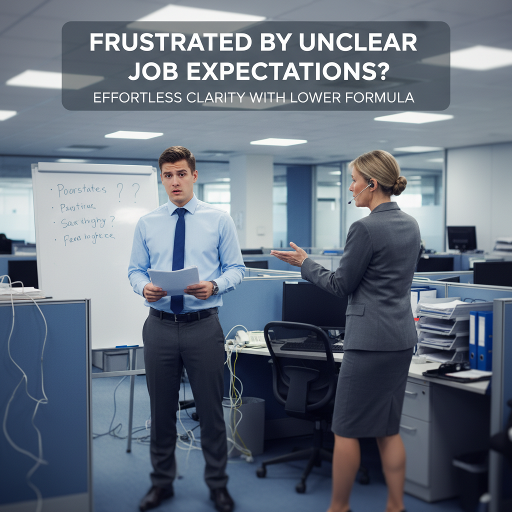 Frustrated by Unclear Job Expectations? Effortless Clarity with LOWER Formula