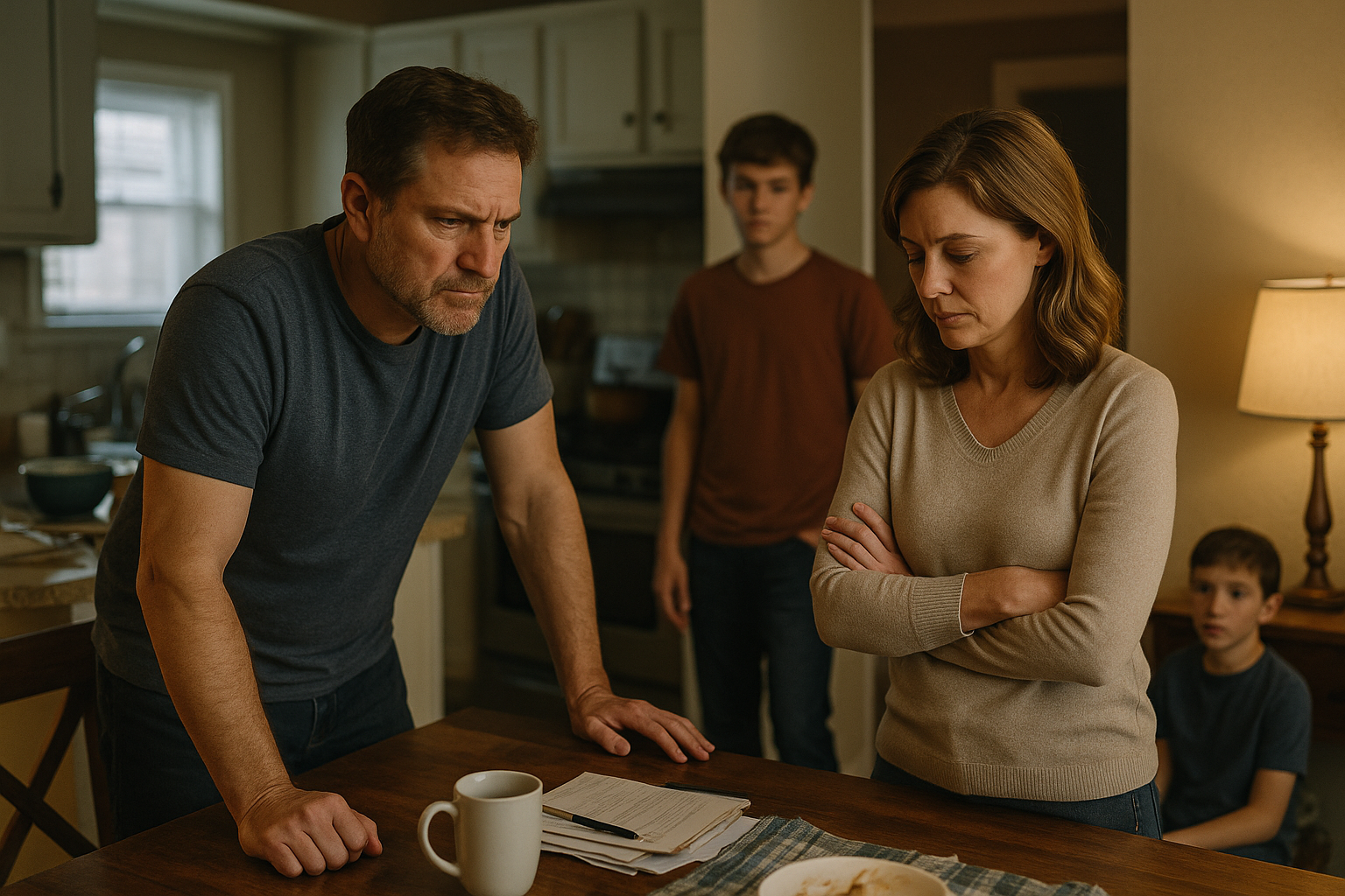 Overcome anger at home