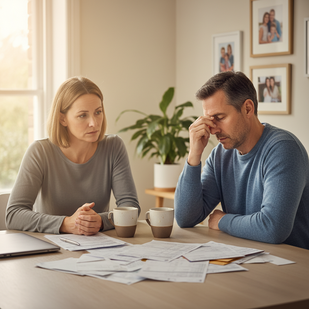 Shared finances in marriage