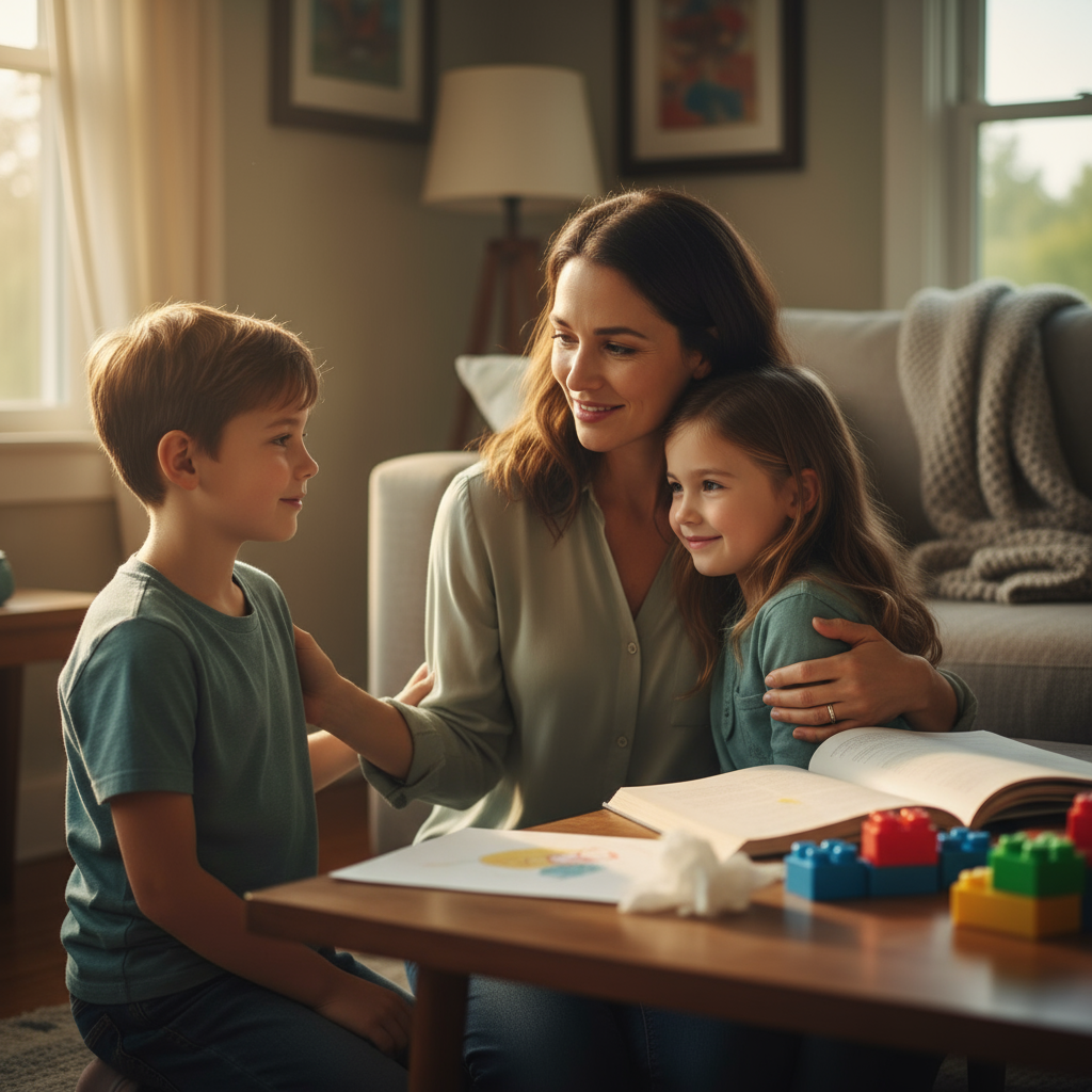 Improve patience with kids