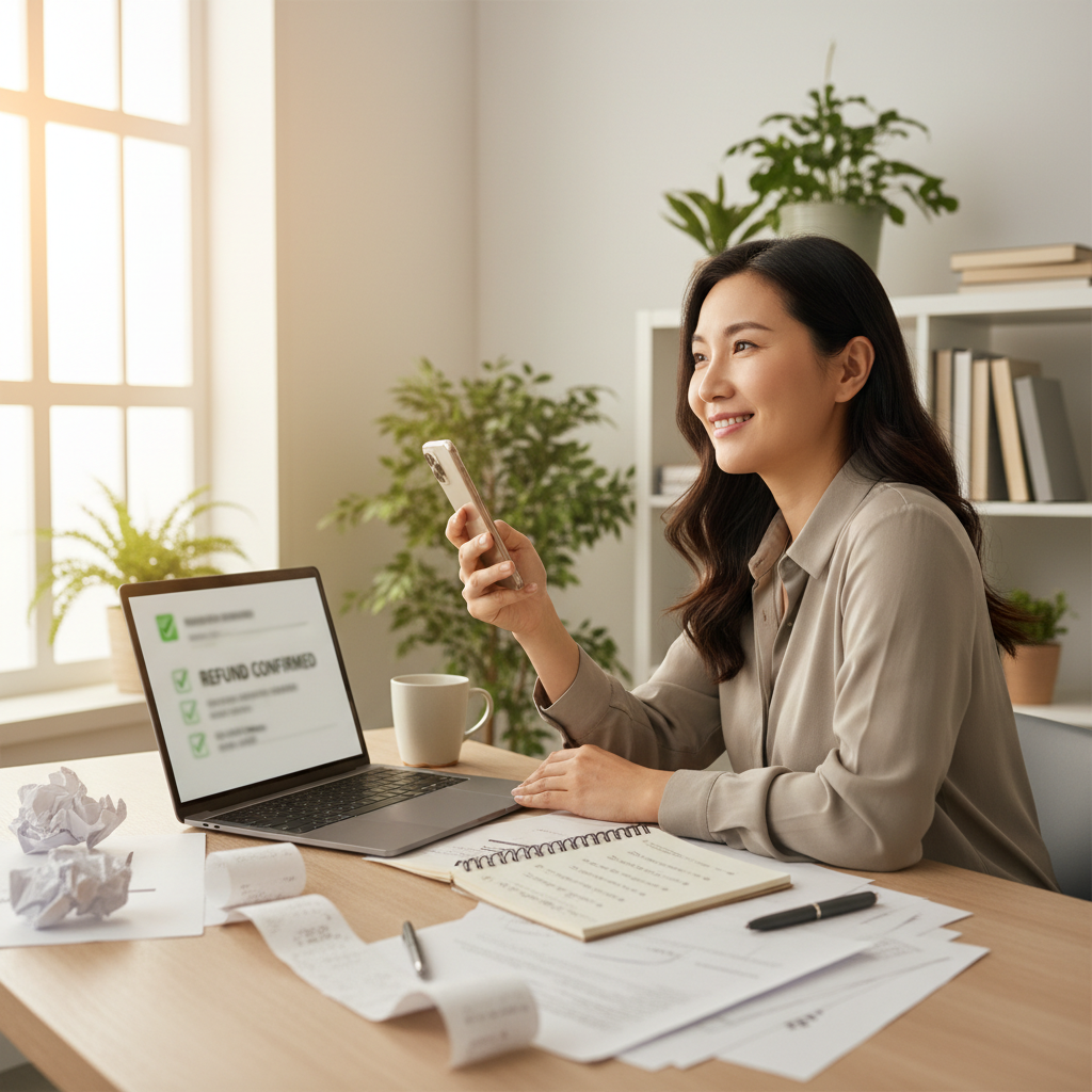 Customer service refund